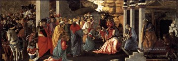 Sandro Botticelli Werke - Anbetung der Könige Sandro Botticelli